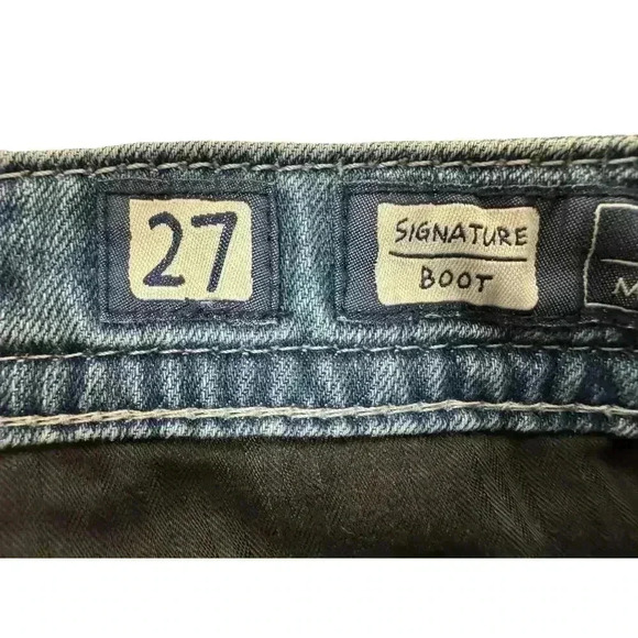 Miss Me Beautiful Bootcut Jeans Beaded Embroidered Flowers Rhinestones  
Sz
27 - Picture 10 of 16